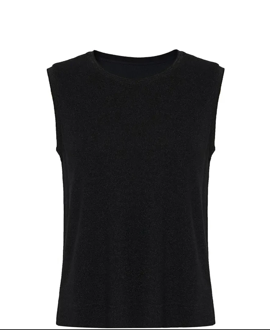 商场同款新款简约百搭闪葱圆领套头修身打底夏季背心内搭女530023