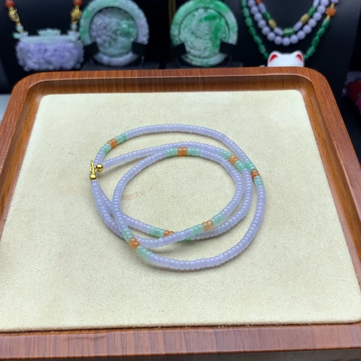 颈饰未镶嵌翡翠翡翠项链