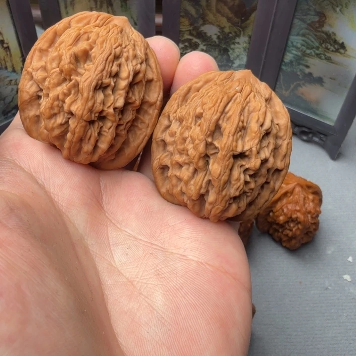 吊坠文玩核桃麦虎41