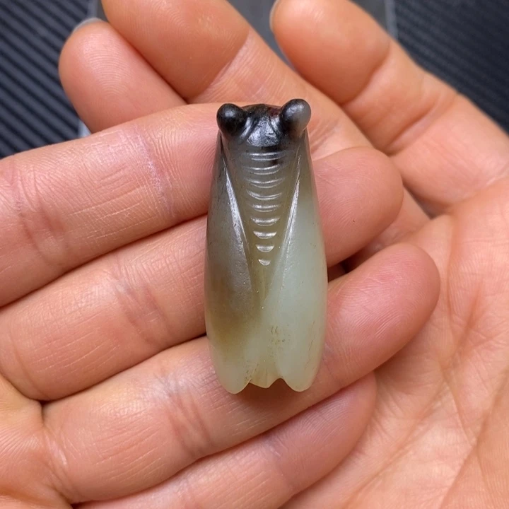 和田玉挂件未镶嵌念**华