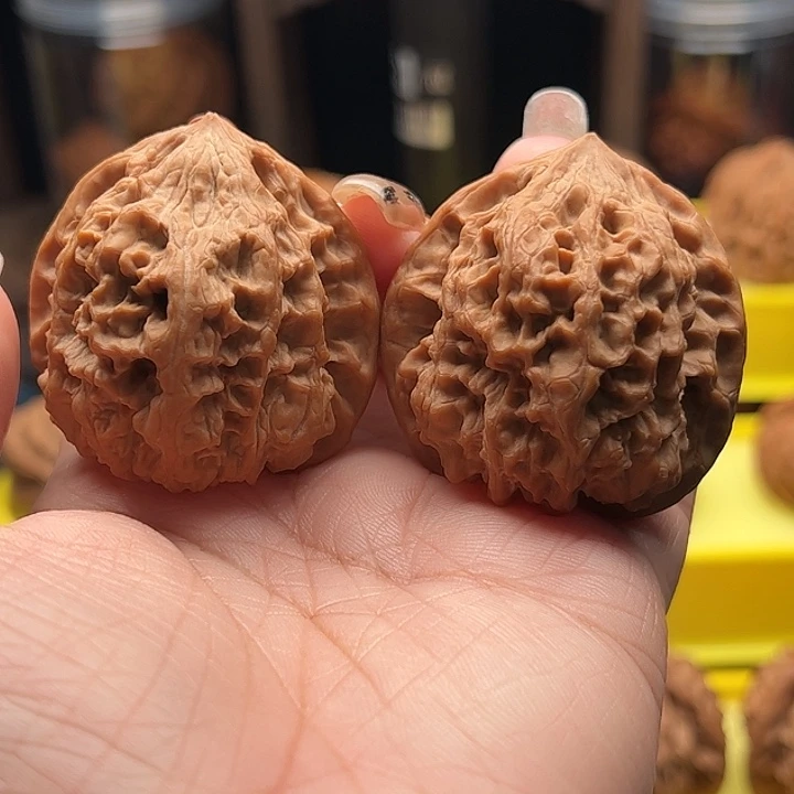 文玩核桃把件野牛 全品