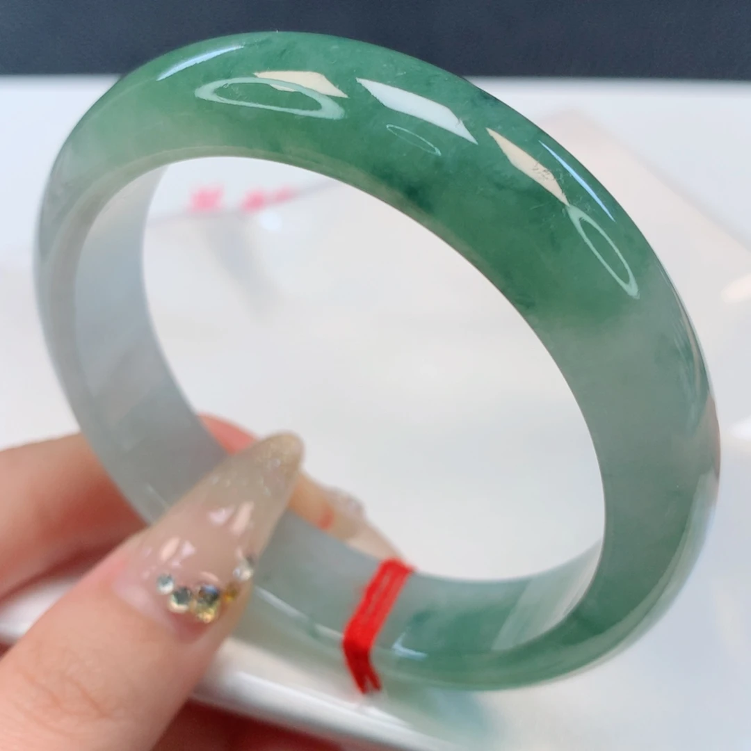 【闪购商品】翡翠手镯未镶嵌58圈