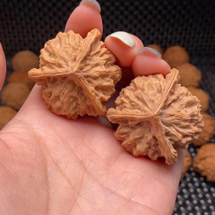 吊坠文玩核桃8盘山三棱41