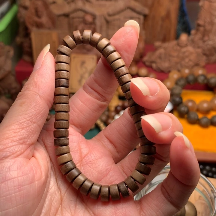 檀香木手串/手链老山檀47阴沉药片