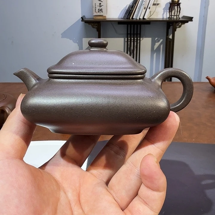 破***风茶壶紫砂原矿紫砂壶