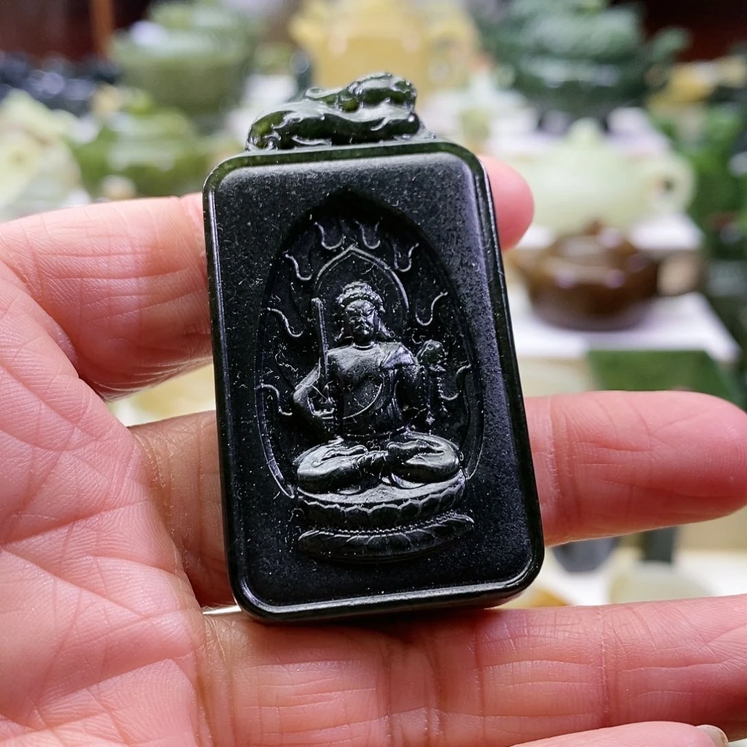 和田玉挂件未镶嵌