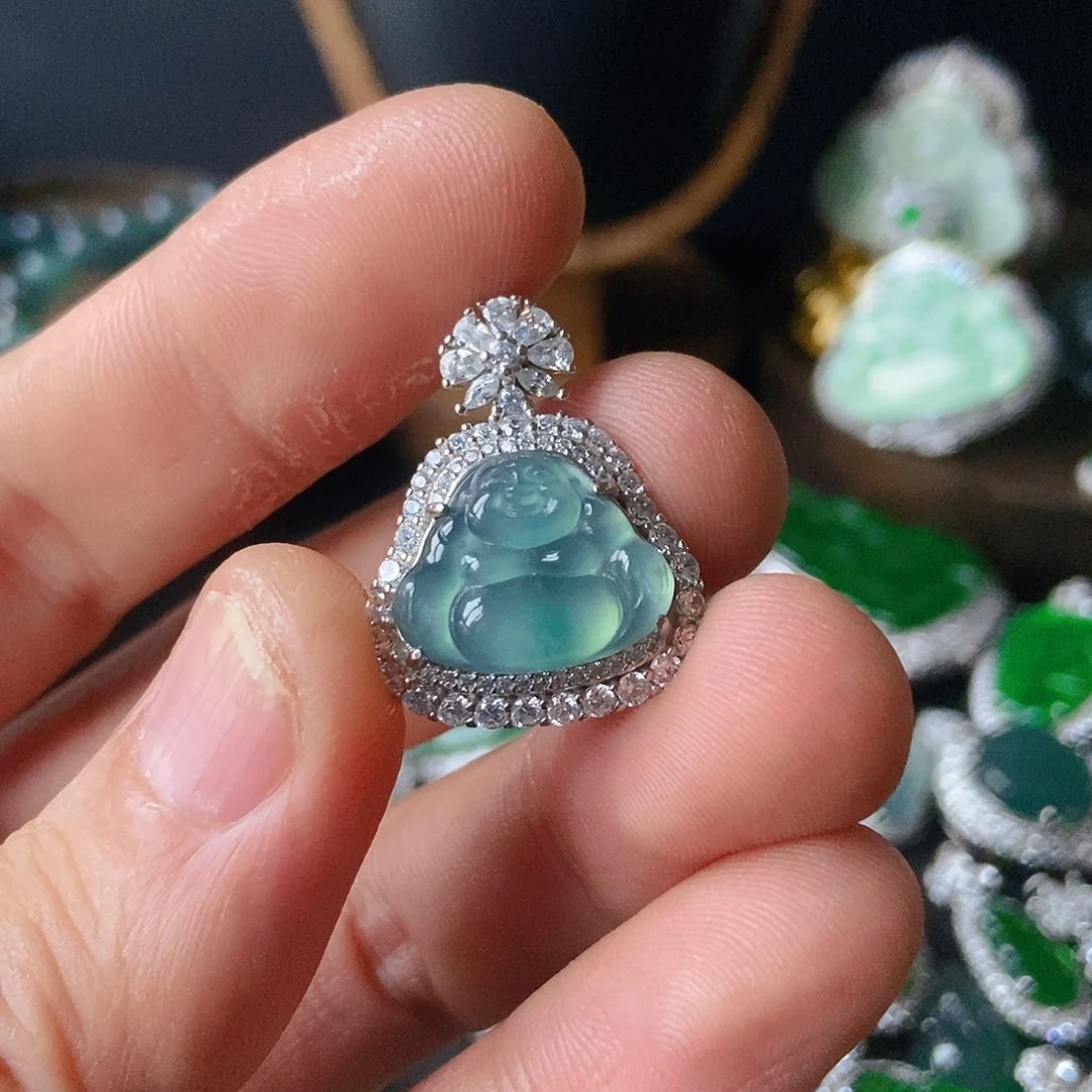 翡翠吊坠(不含链)未镶嵌006吊坠