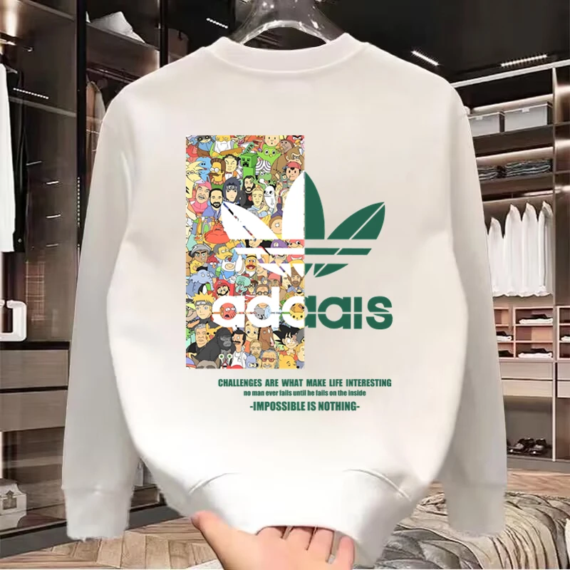 一折专区丨奥莱专柜丨男士纯棉卫衣秋季2025新款潮流宽松上衣长袖