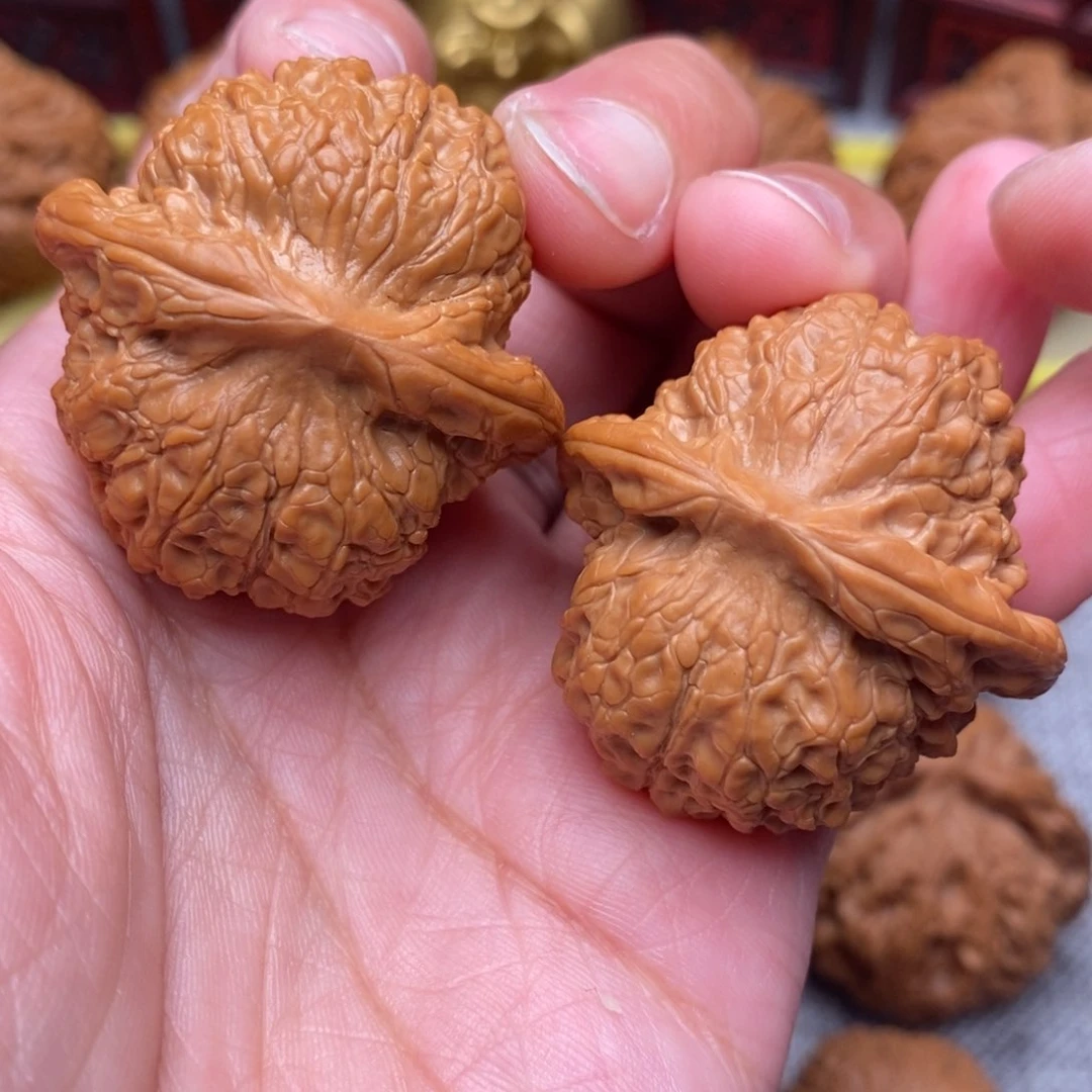 文玩核桃把件毕业精品血麒麟37尺