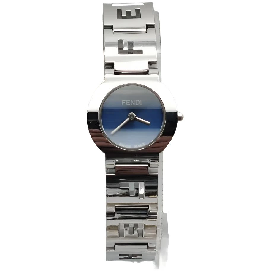 95新 FENDI/芬迪 芬迪石英蓝盘女士手表/表径24