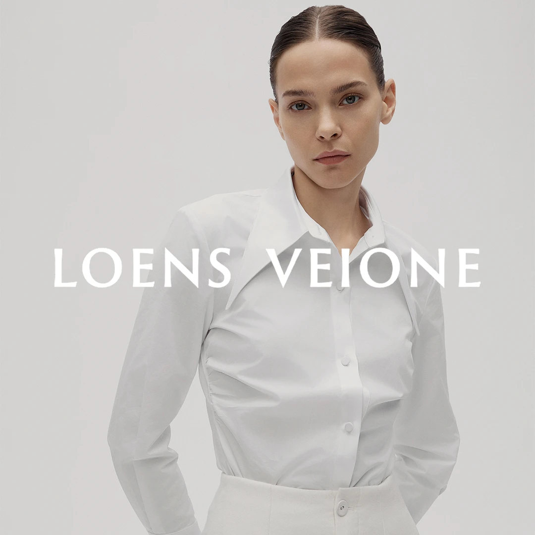 LOENS VEIONE/路斯威亚“白纪”100%棉设计感百搭衬衫24CVCH0104N