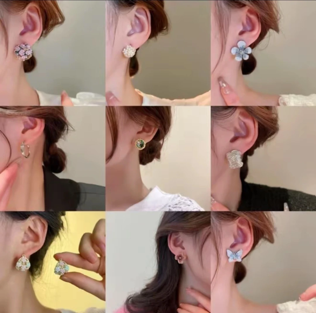 S925-1高级感气质百搭耳环合集299-498