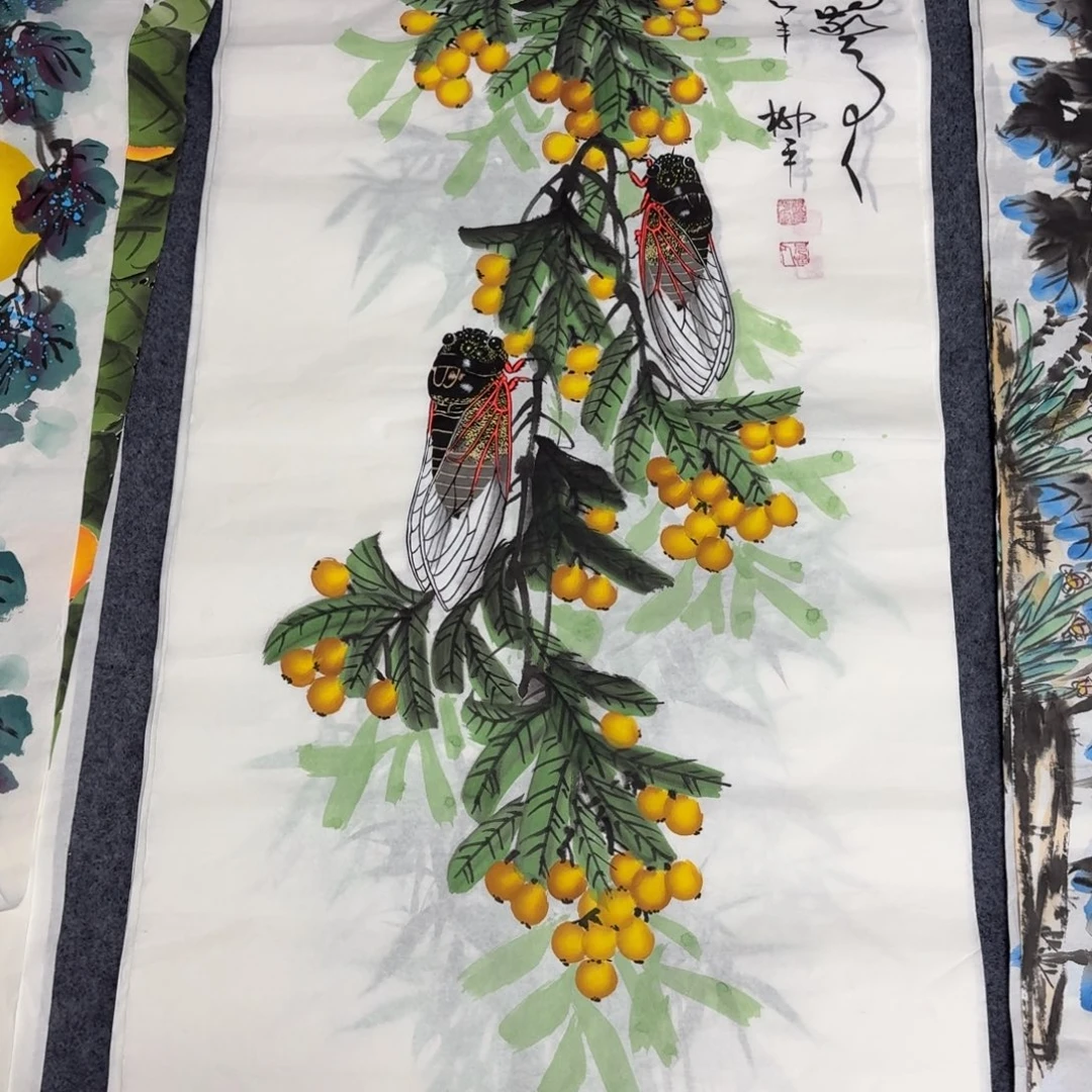 国画100×50画画画画
