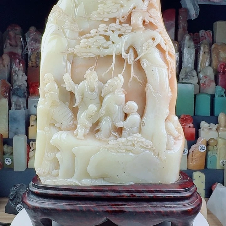 寿山石印石印石章料……