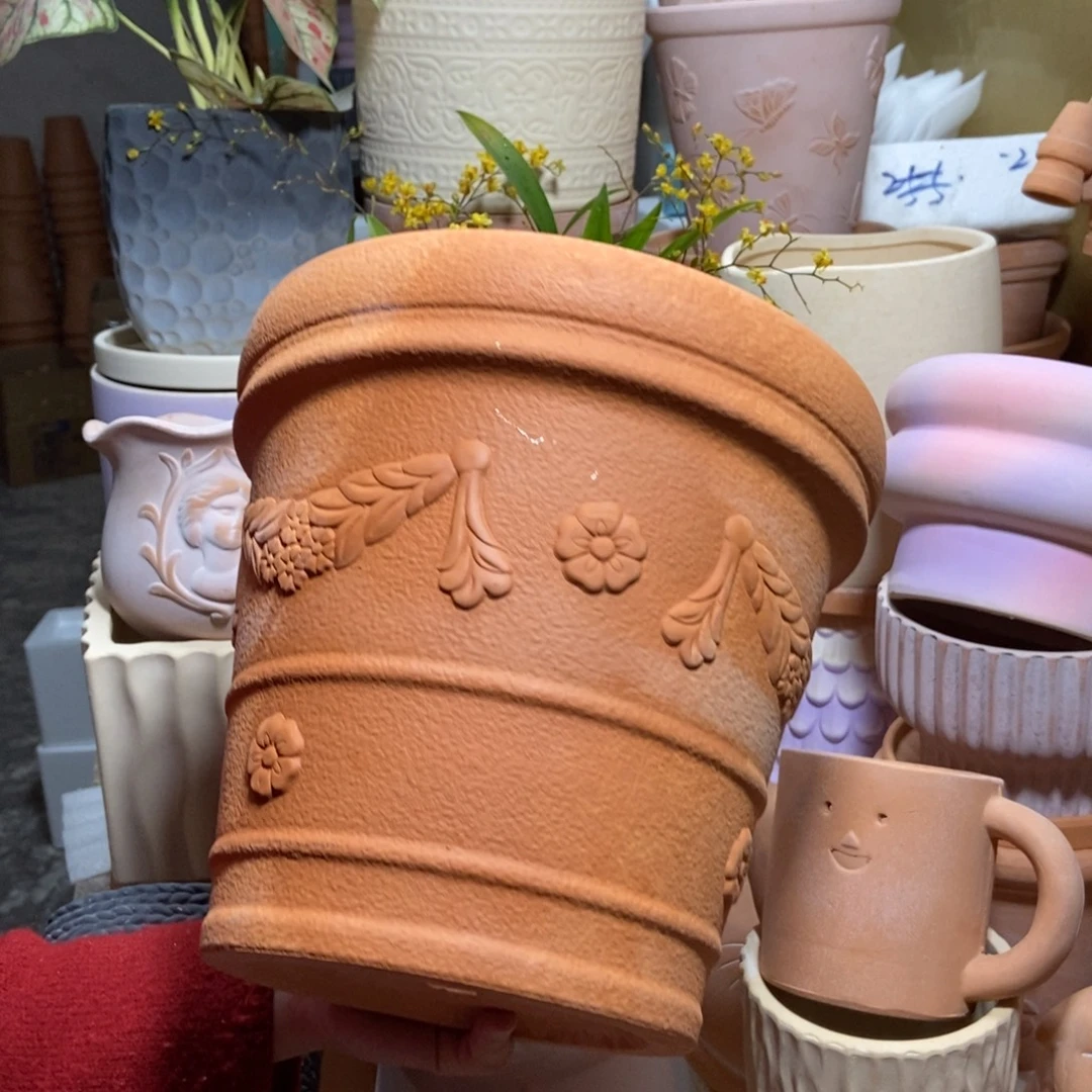 24×22红陶麦穗花1个