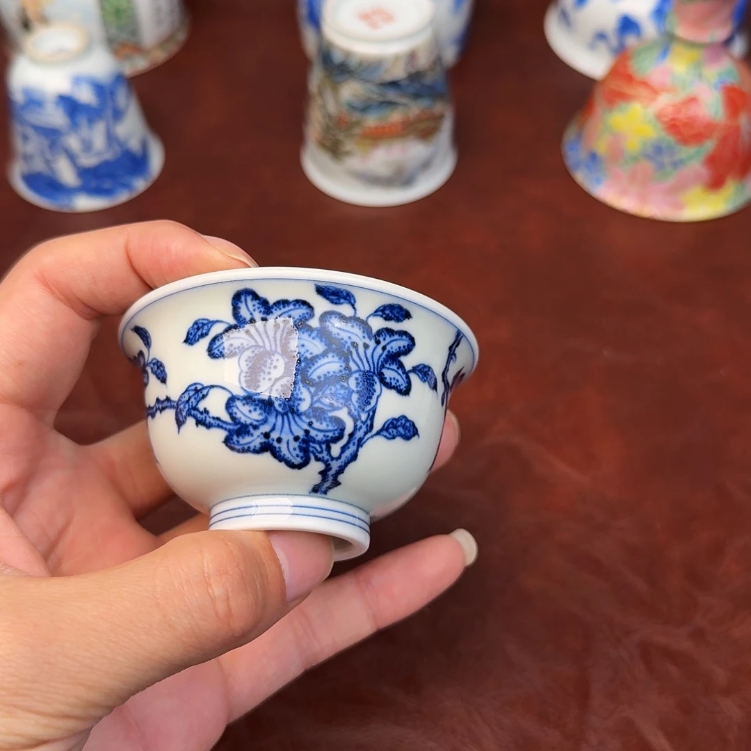 海***天陶现代景德镇全手工全手绘陶瓷