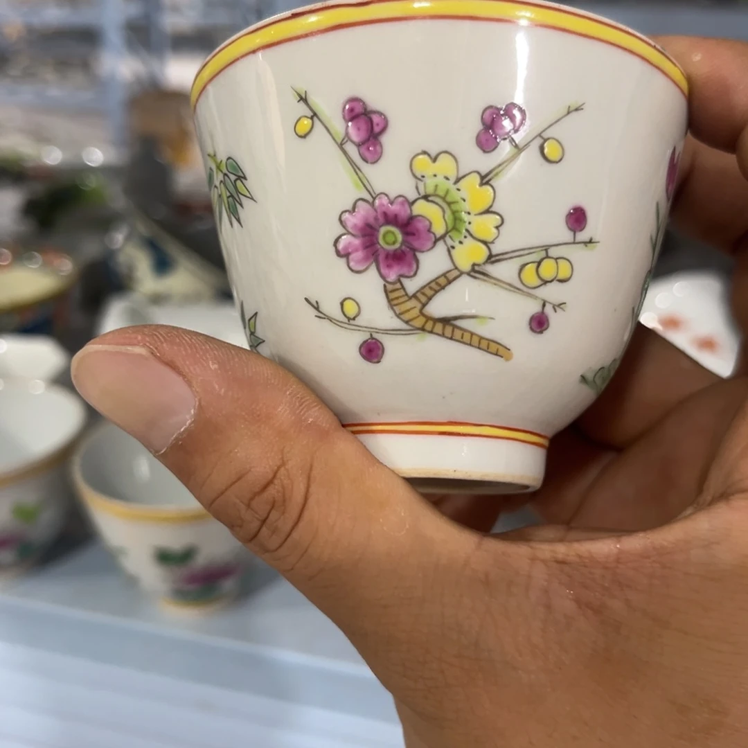 摆件摆件手绘瓷器全部处理