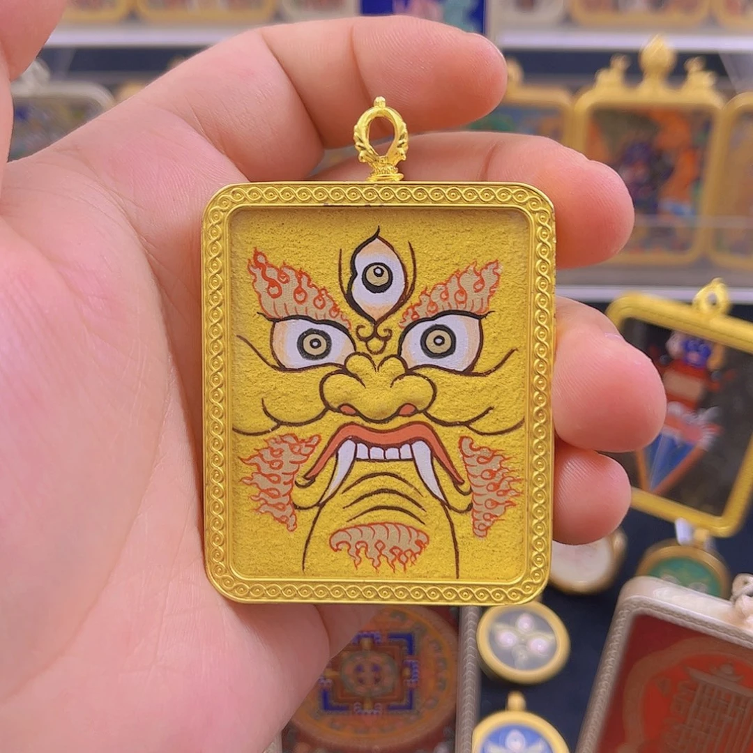 青海热贡纯手绘唐卡