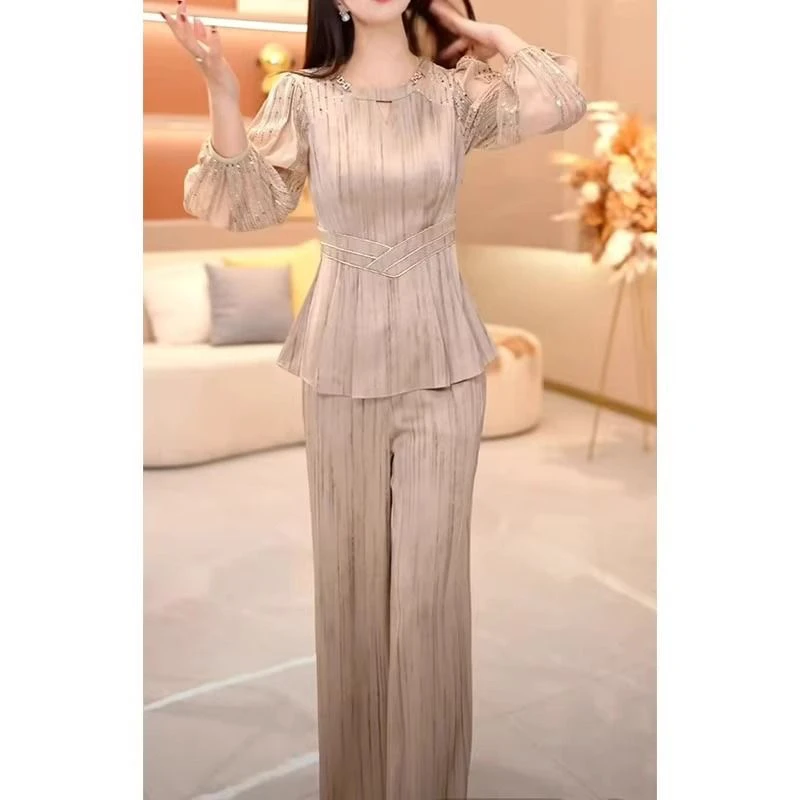 7023夏季减龄洋气显瘦时尚优雅套装