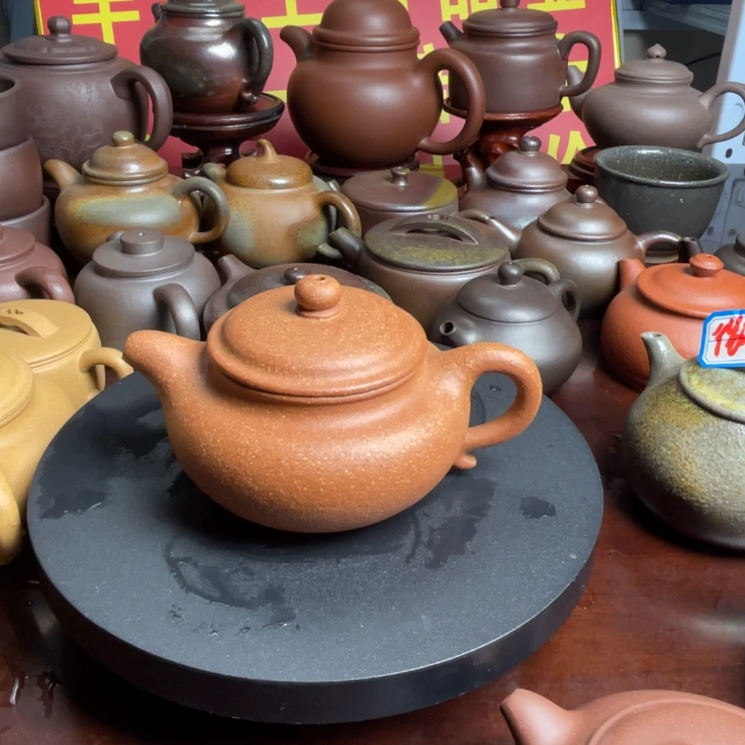 紫砂茶壶黄降防古250cc