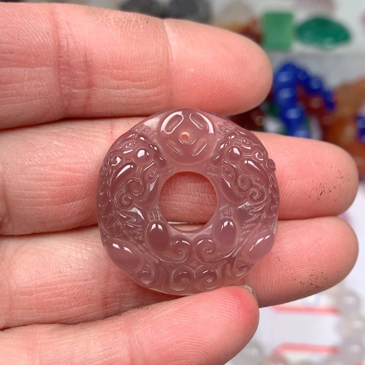 玛瑙/玉髓颈饰未镶嵌鸿**叶