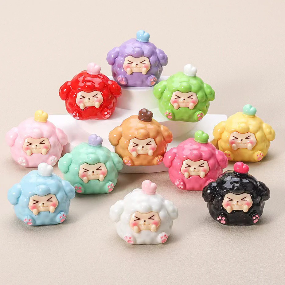 【九宫格】丸子头福气团子 卡通小摆件