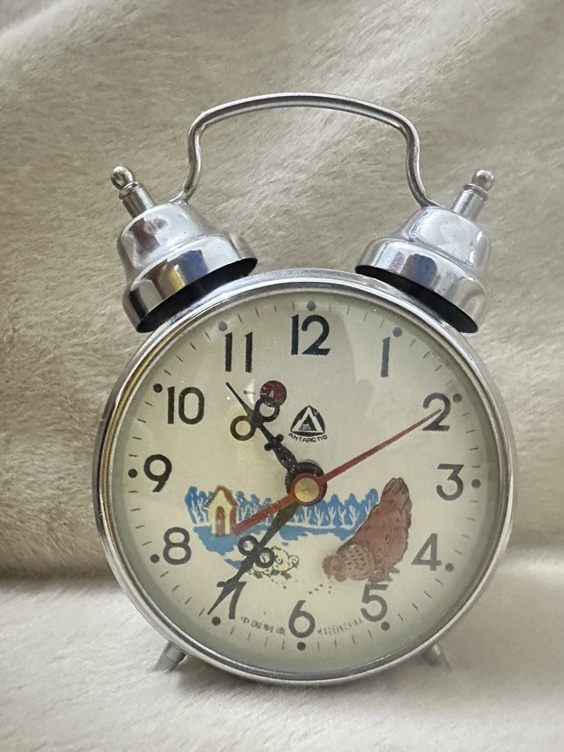 老式机械闹钟上发条复古怀旧 以直播间展示为准床头经典小闹钟