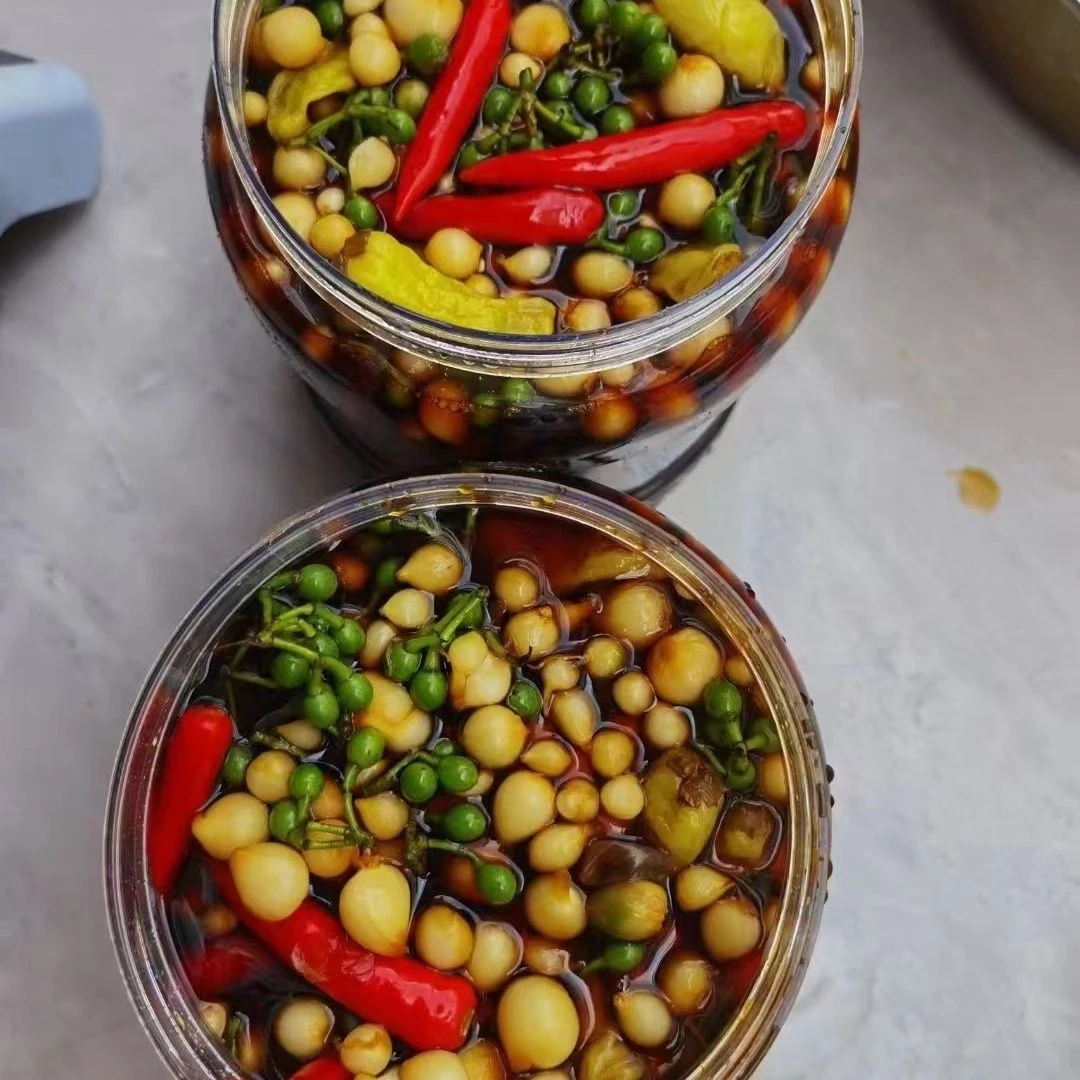 云南镇雄新鲜野生木姜子泡小蒜原生态泡小时