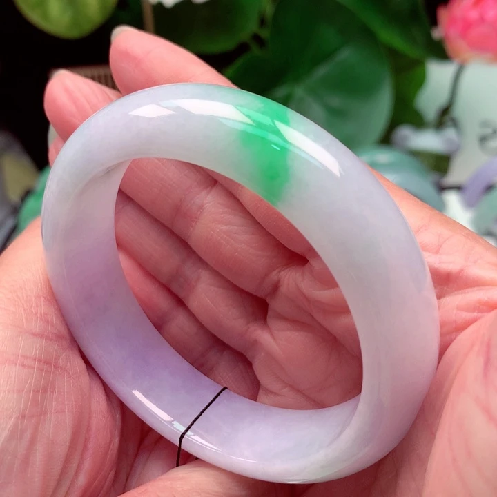 重***生翡翠未镶嵌手镯天然翡翠手镯