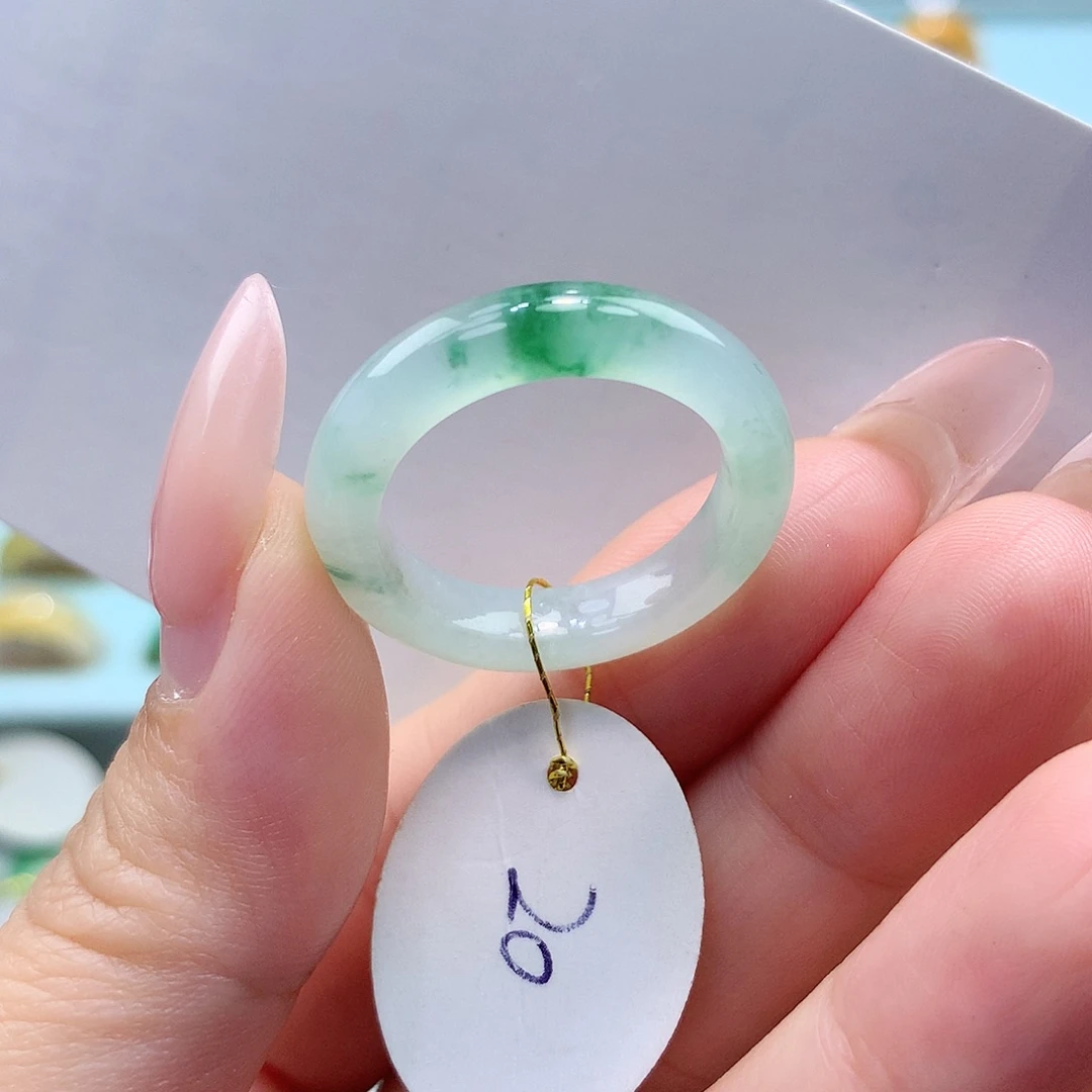 未镶嵌戒指翡翠20圈