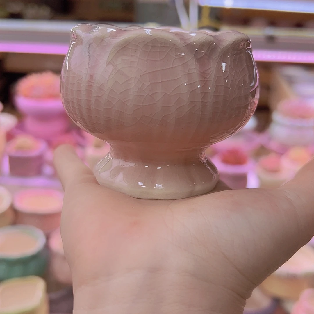 陶瓷花盆当场满12包邮