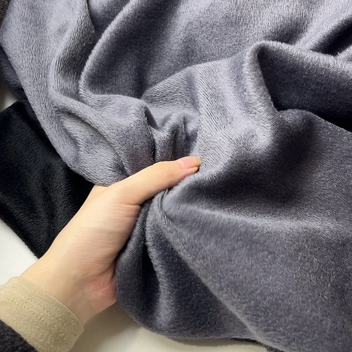 混纺灰色人造毛1米