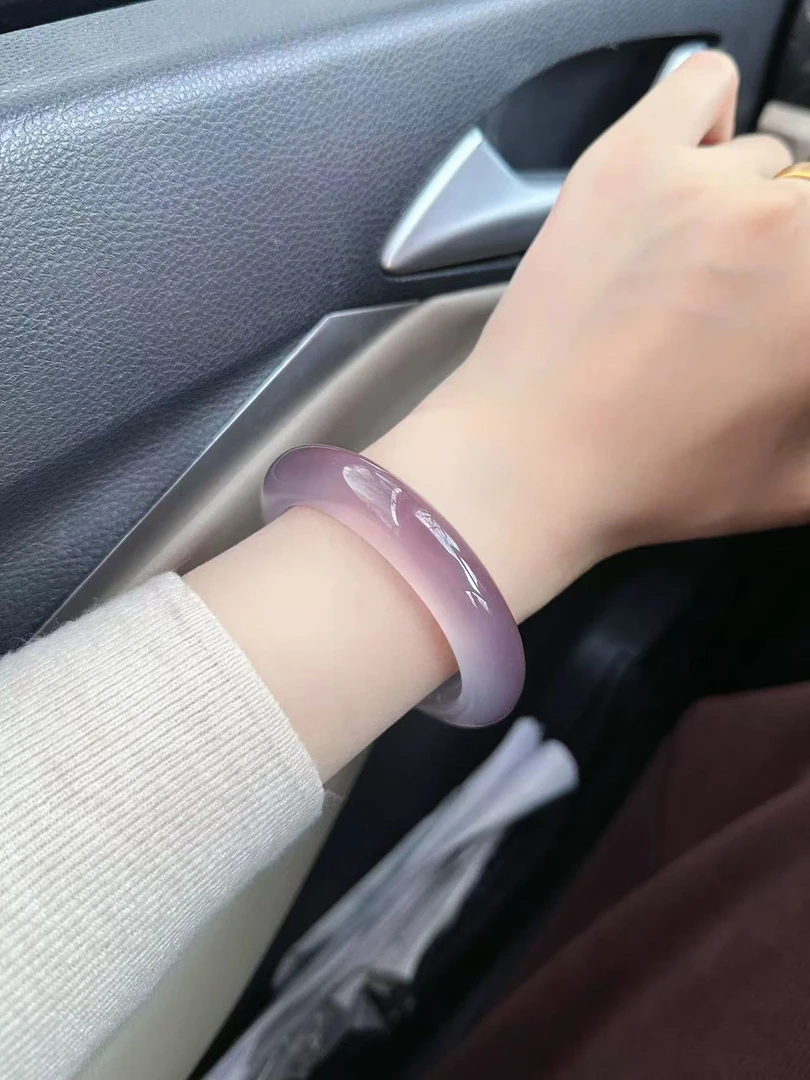 天然辰砂慕青山精品文玩手镯H-0062