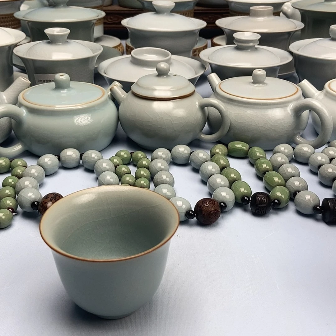 杯仿古釉铃铛杯原矿原釉原产地