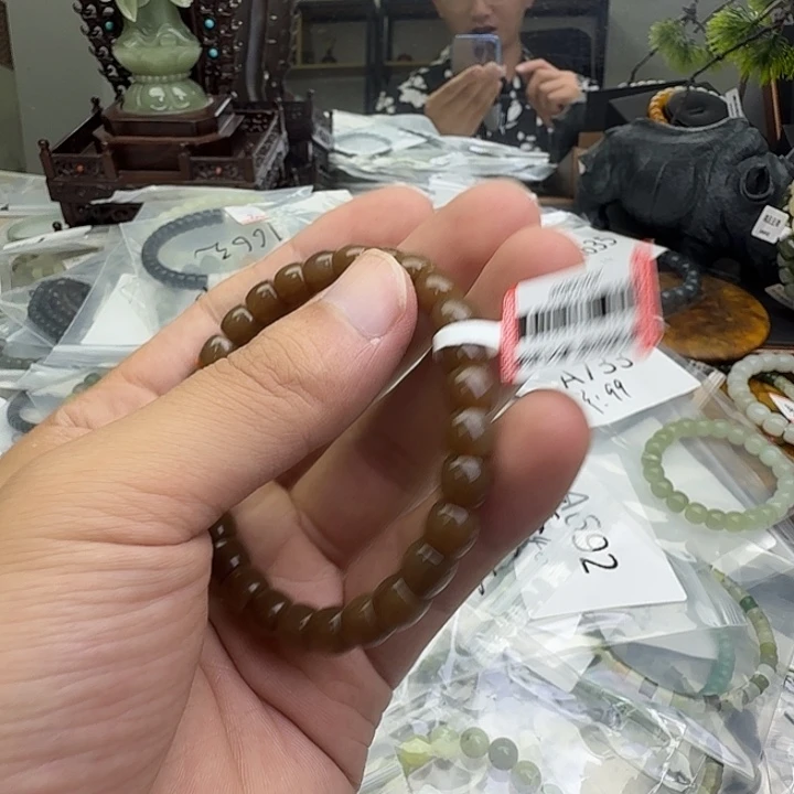 未镶嵌手串和田玉