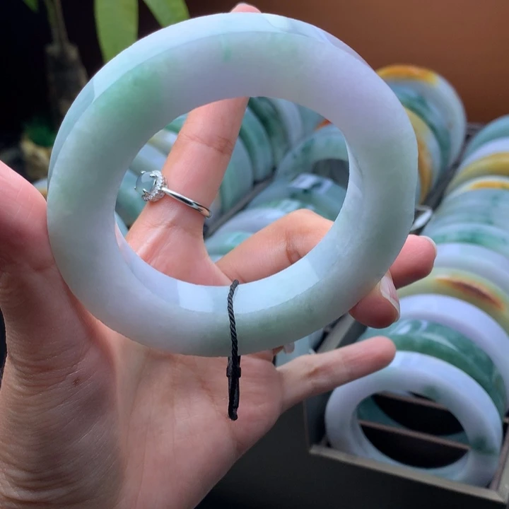 未镶嵌定制手镯定制翡翠定制55-64