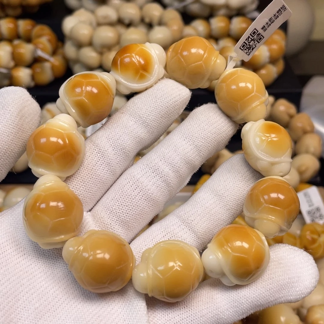 菩提根/象牙果手串128小乌龟