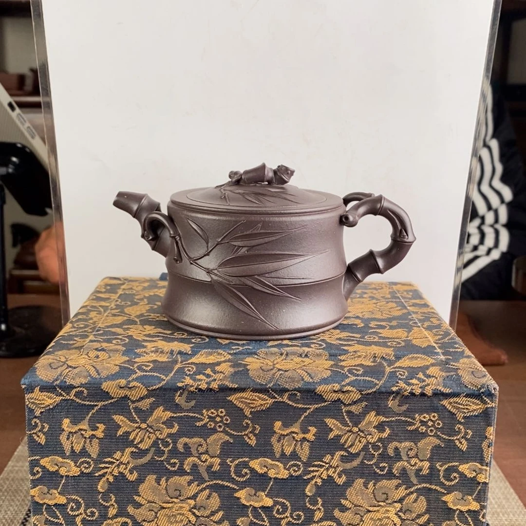 何***悟茶壶紫砂宜兴紫砂工艺美术精品