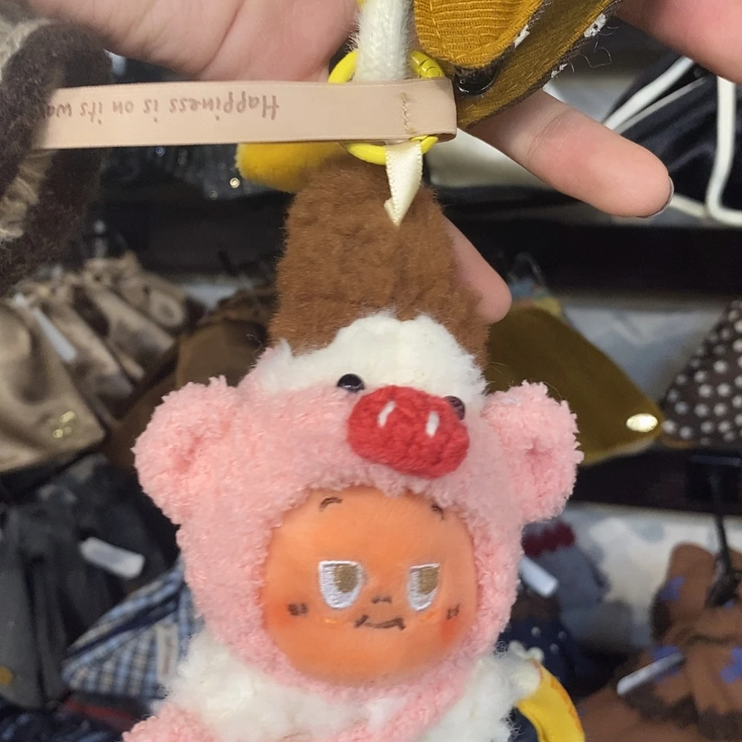 皮质铁合金包挂件