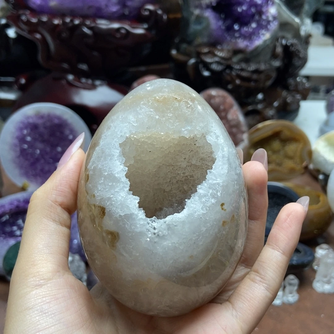 紫晶摆件未镶嵌水晶