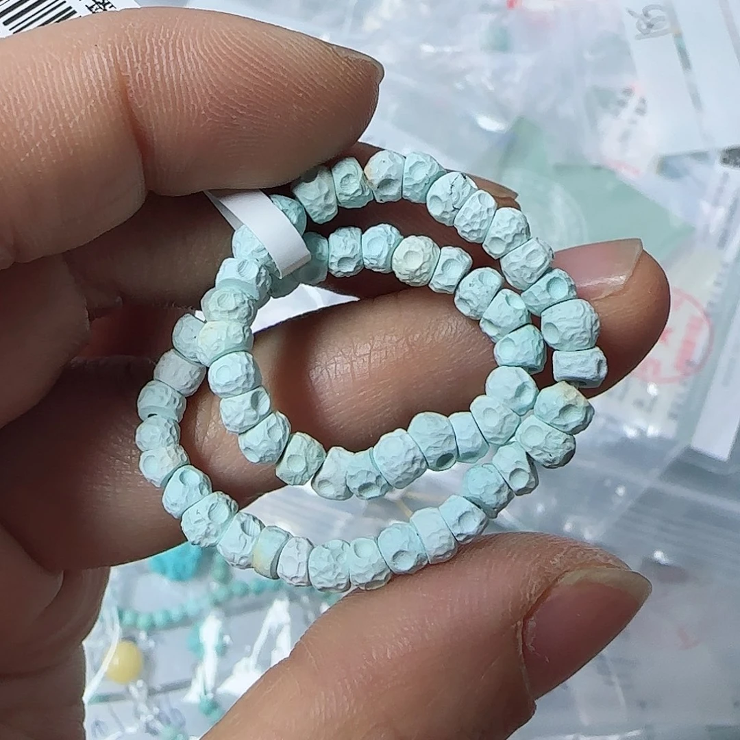 绿松石珠宝半成品未镶嵌