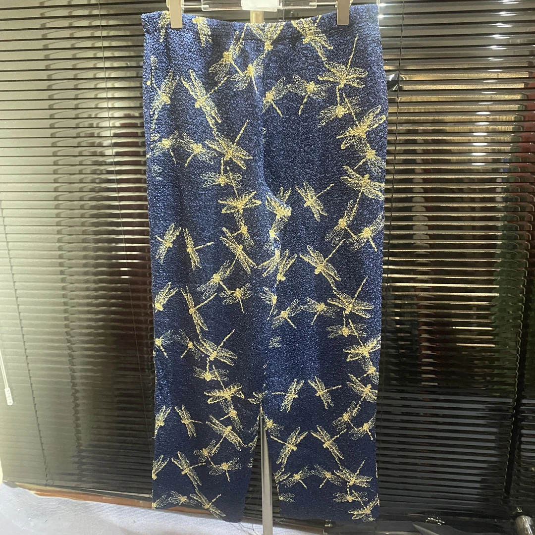 【胖哥高定】SAN宅风褶皱 乱褶高端裤子