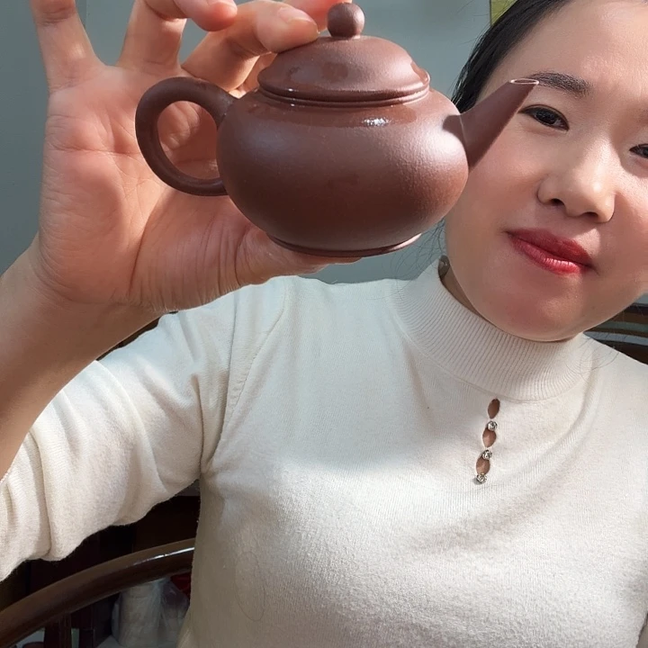 茶壶紫砂紫泥水平150cc