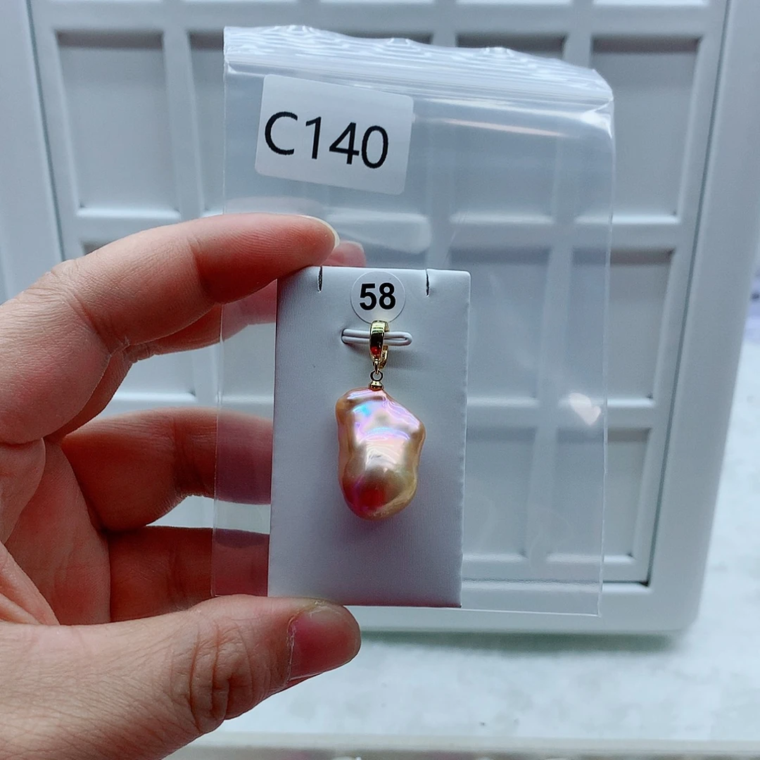 吊坠(不含链)合金淡水珍珠