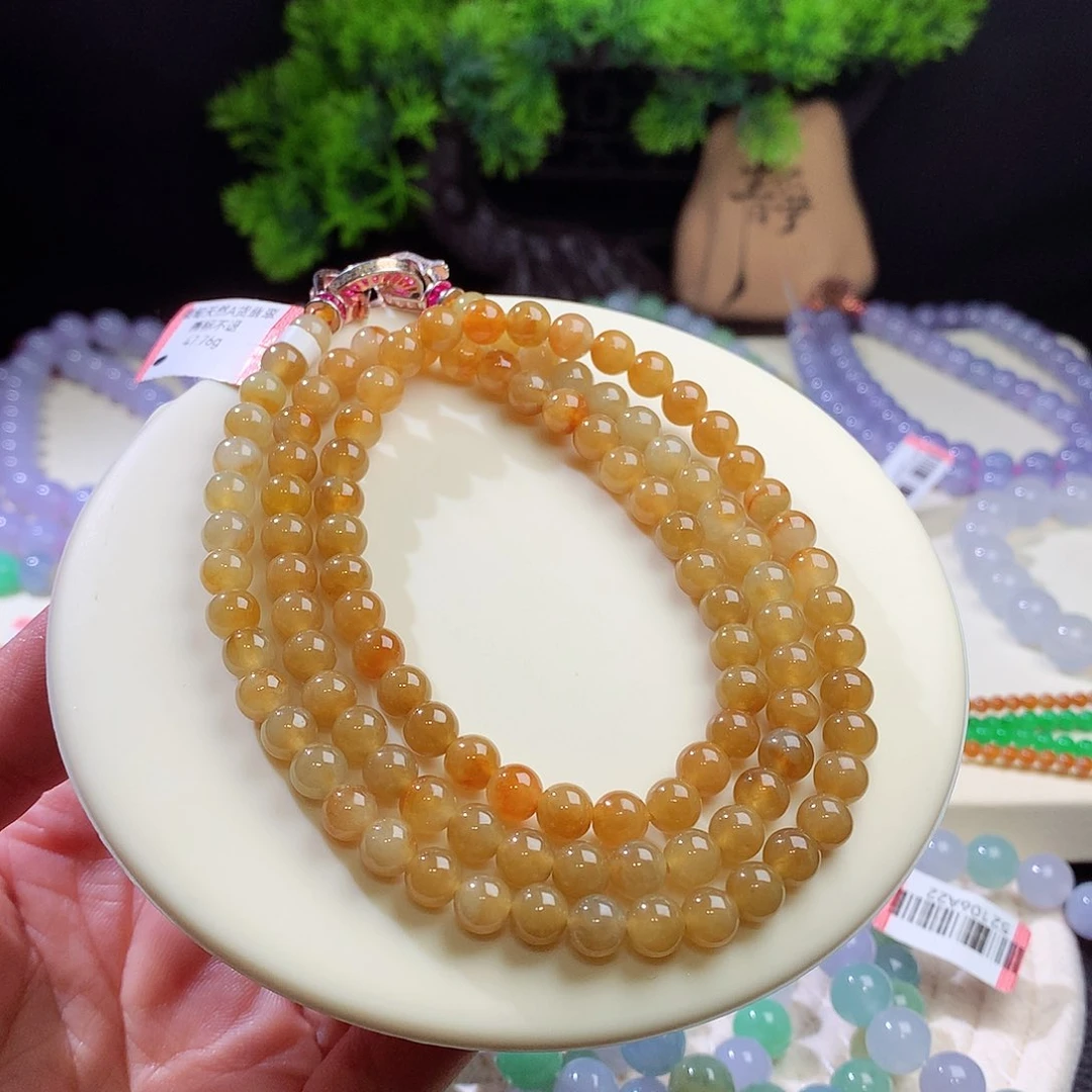 项链未镶嵌翡翠卡6.3mm