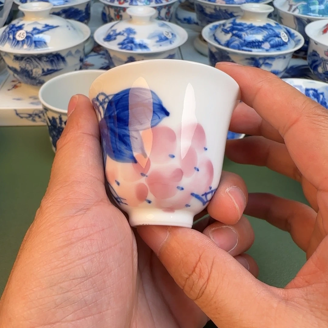 纯手工纯手绘茶具56