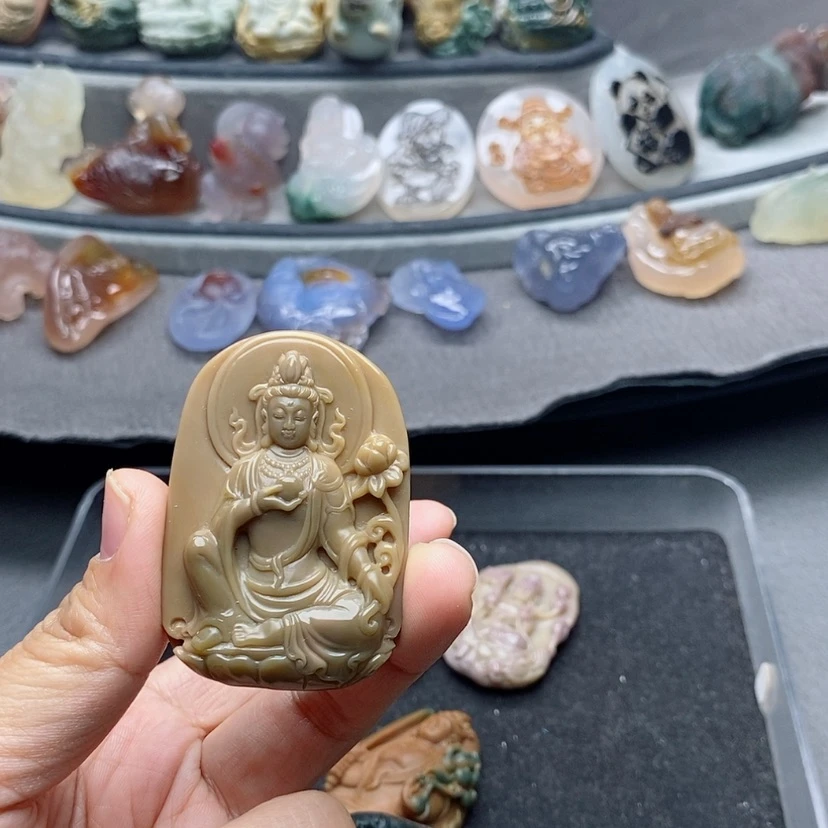 【闪购商品】未镶嵌吊坠定制石英质玉