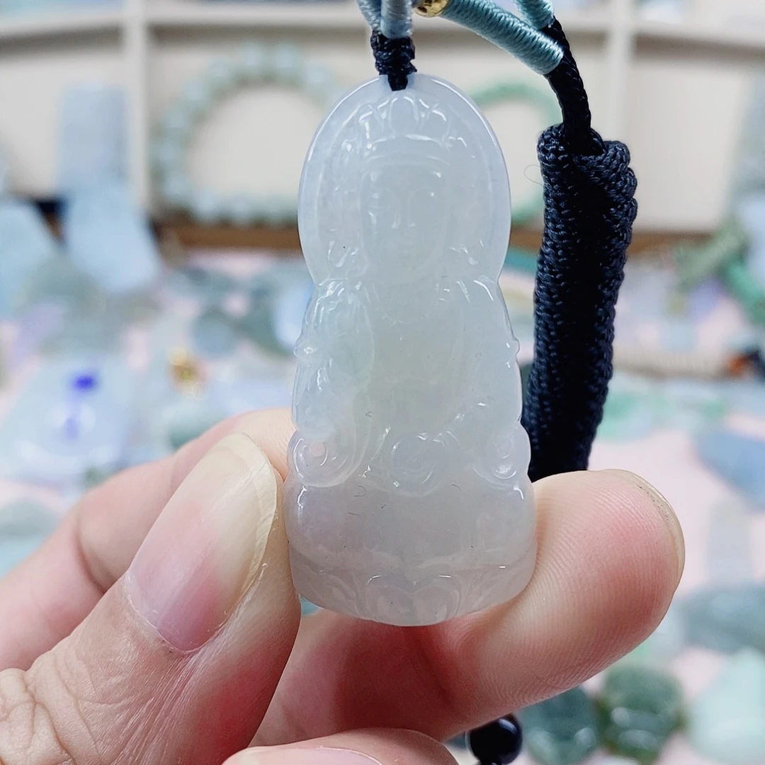 吊坠(不含链)未镶嵌翡翠天然