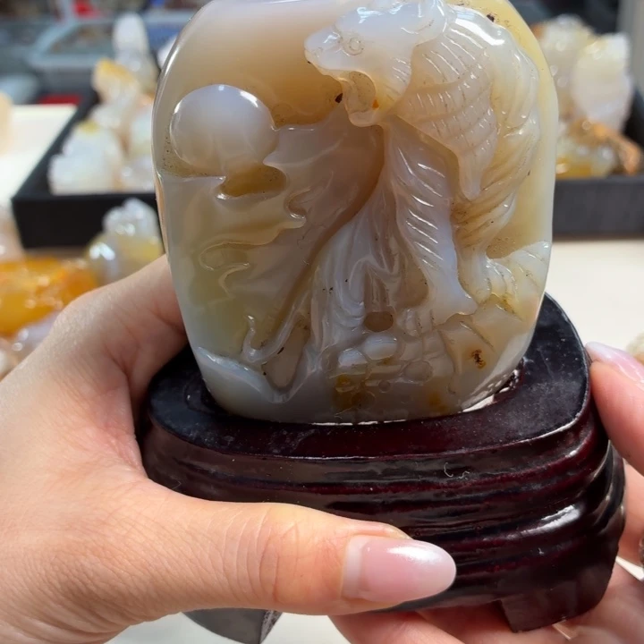 未镶嵌吊坠(不含链)玛瑙/玉髓