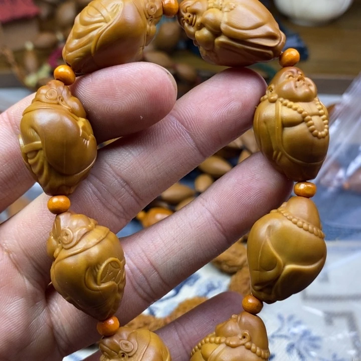 橄榄核手串/手链橄榄核雕工艺手串